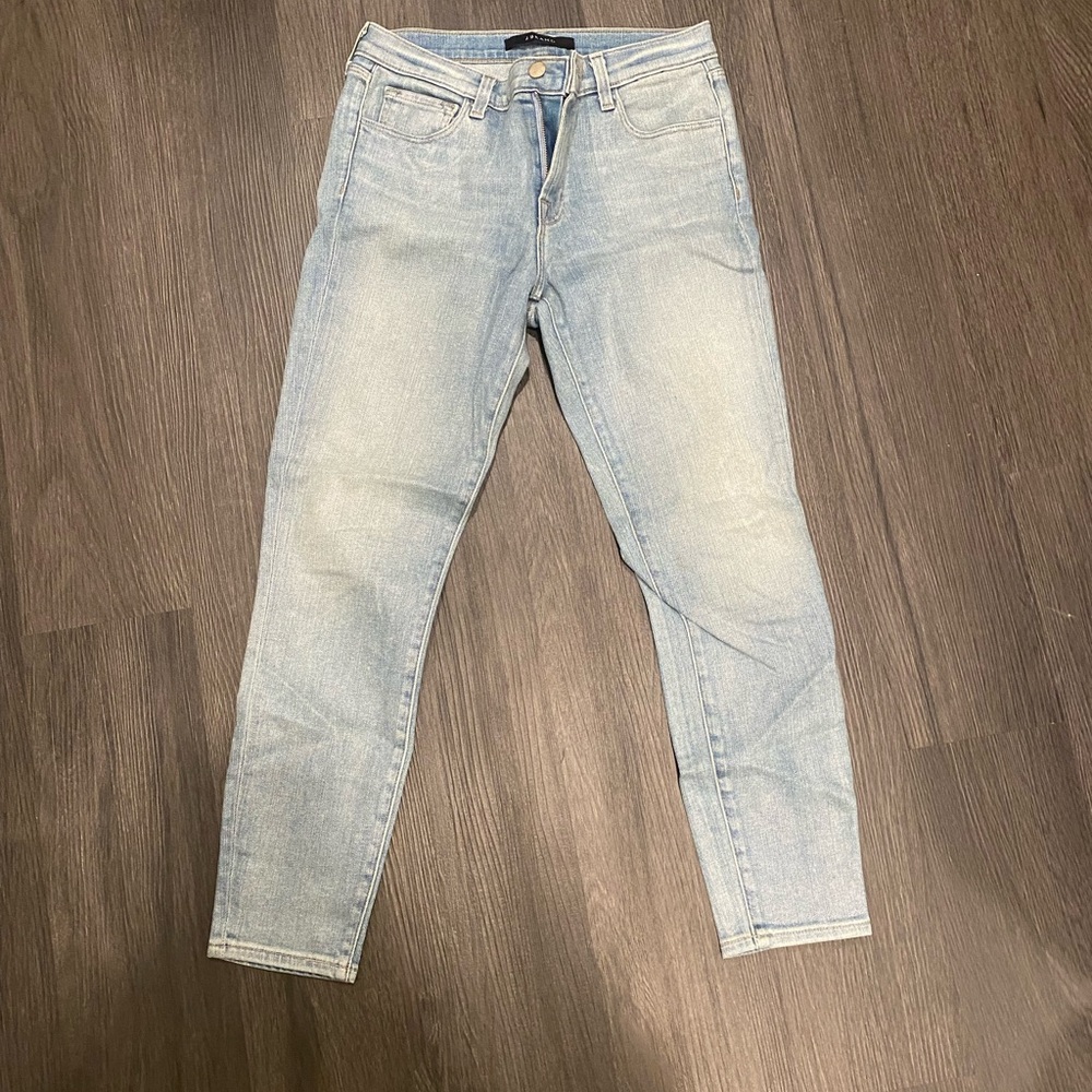 J Brand Women's Light Blue Straight Leg Jeans